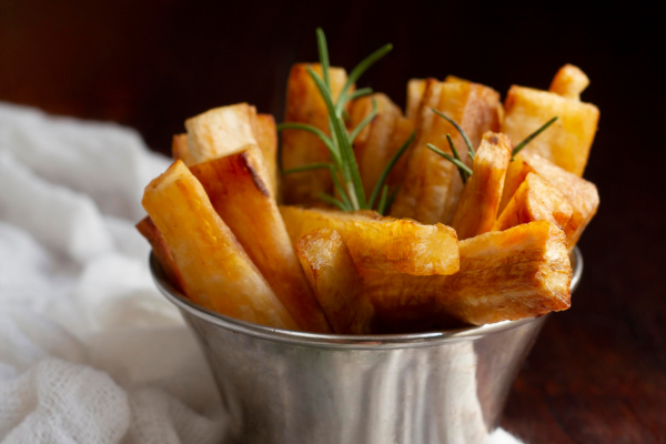 Receita de mandioquinha frita